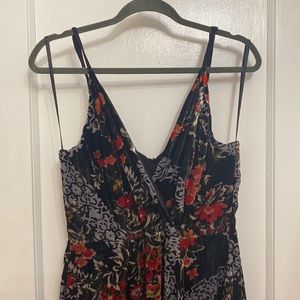 Eri + Ali Crushed Velvet Dress - Size 12